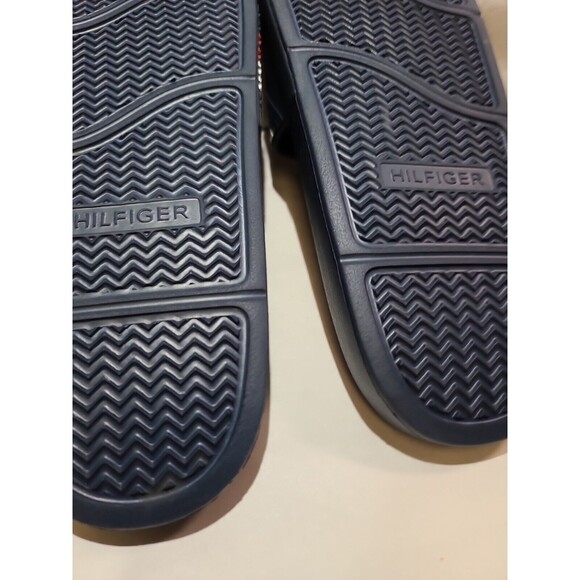 Tommy Hilfiger Men's Erno Slides Size 10 M Dark Blue SY Slide Sandal - Picture 5 of 6